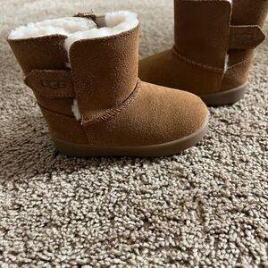 UGG Infant Brown Suede Boots